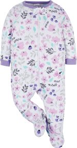 Onesies Brand baby-girls 4-pack Sleep 'N Play Footies Multi Pack - Image 4